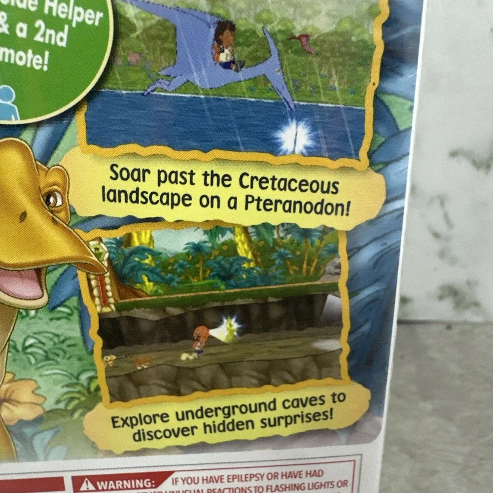 Go Diego Go Great Dinosaur Rescue Nintendo Wii Game New Sealed Take 2